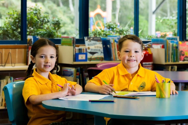 Picture of kindergarten children